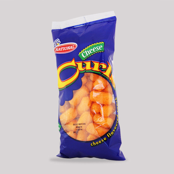 National Cheese Curls, big (bundle of 6)