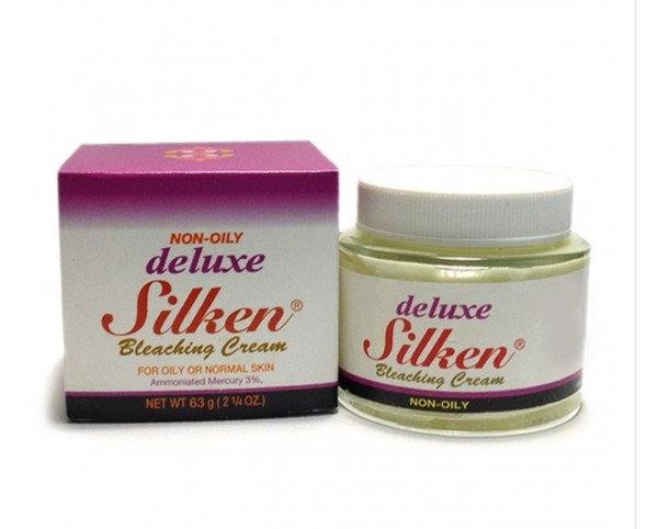 DeLuxe Silken non-oily Bleaching cream-2.25oz