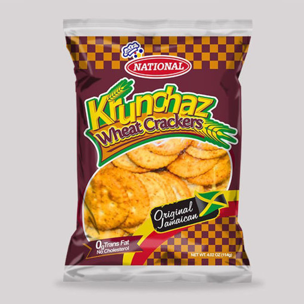 Krunchaz Wheat Crackers (bundle of 3)