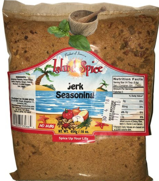 Island Spice Jerk Seasoning-16oz