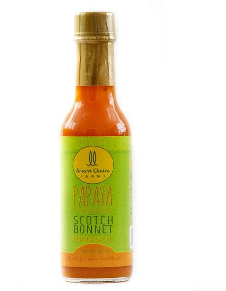 SCF Mango Papaya Flavoured Scotch Bonnet Pepper Sauce-5oz