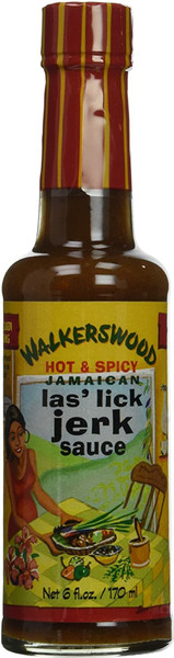 Walkerswood Hot & Spicy Las' Lick Jerk Sauce-6oz