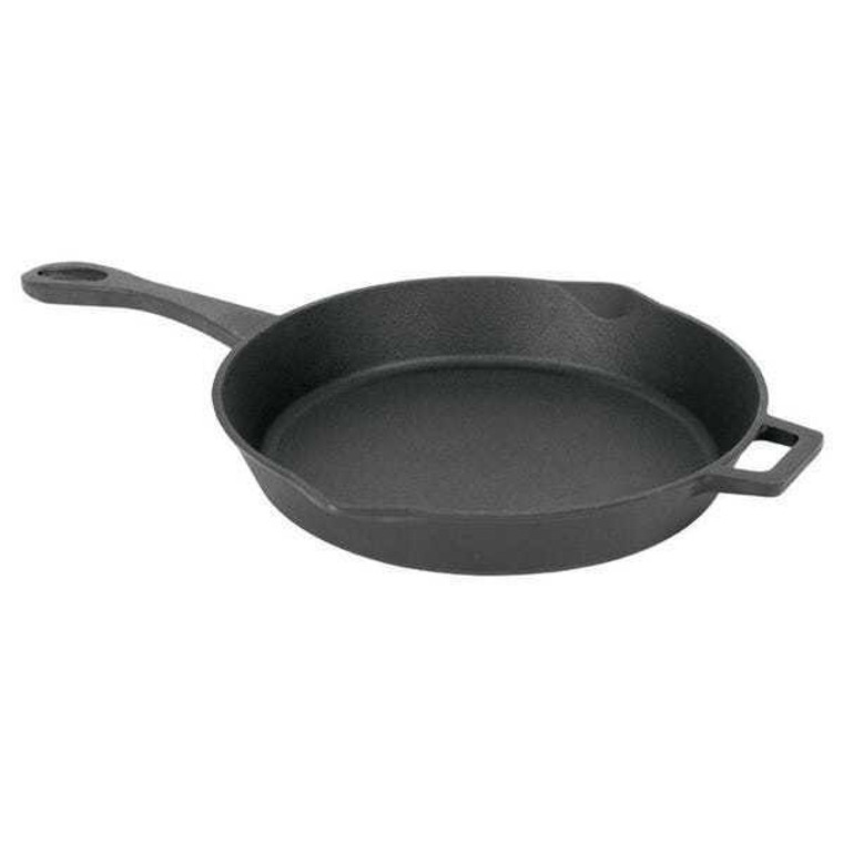 Frying pan with Lid- large (Aluminum Silver in colour)