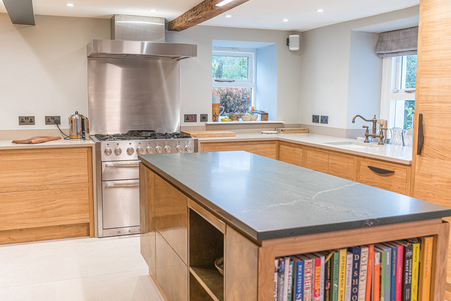 Westmoorland green island worktop 