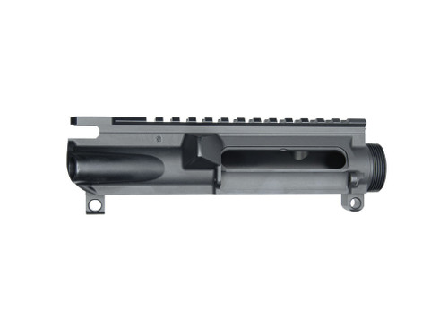 WORKHORSE Forged Upper Receiver Stripped Fits AR-15 Black Billet