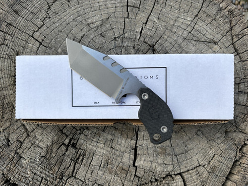 Blackside Customs SLCC, 2 Tone Graymatter with G-10 Handle