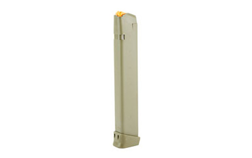 Glock 9mm Luger 33rd OD Green Detachable Magazine