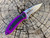 KERSHAW SCALLION PURPLE/SILVER