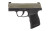 Sig Sauer P365, 9MM, Distressed OD Green Slide and Black Frame w/ Day/Night Sights, 10 Rounds