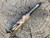 Heretic Knives Hydra, Recurve, Two-Tone, Tan Camo