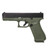 Glock 17 Gen5 9mm 4.49" BBL Battlefield Green 17+1 Rounds