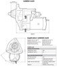 Denso | New Starter | Caterpillar C12, C13 and C15 / Cummins ISM | 428000-4420 - Guide