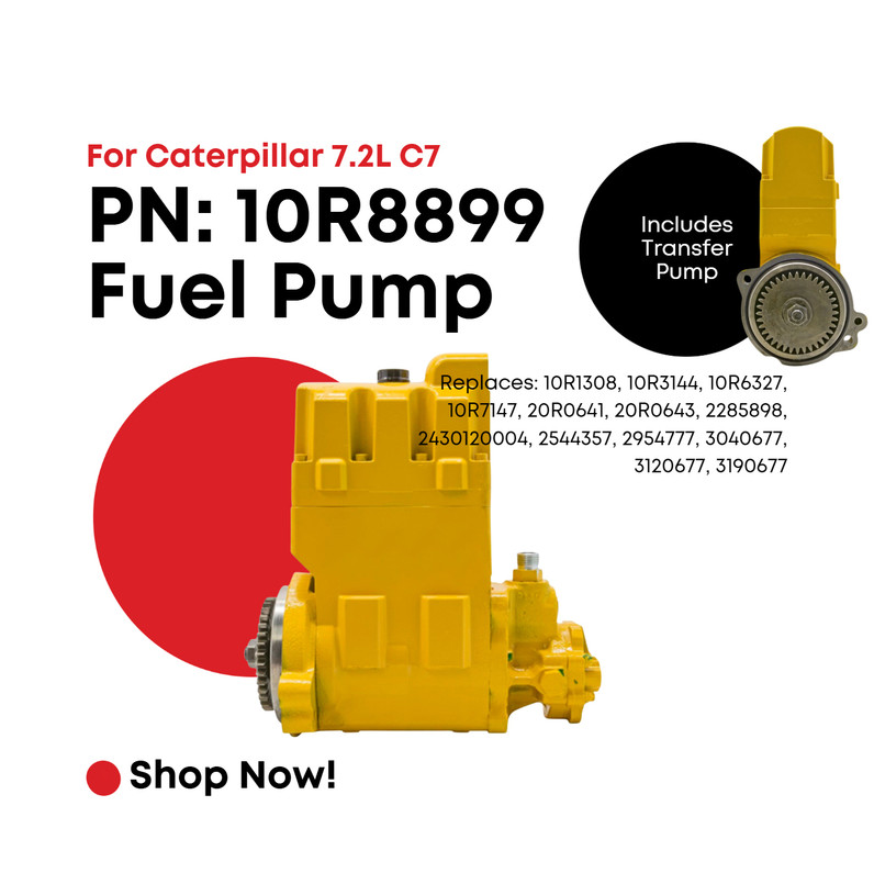 Why the Grizzly 10R8899 High-Pressure Fuel Pump Is a Must-Have for Caterpillar C7 Owners