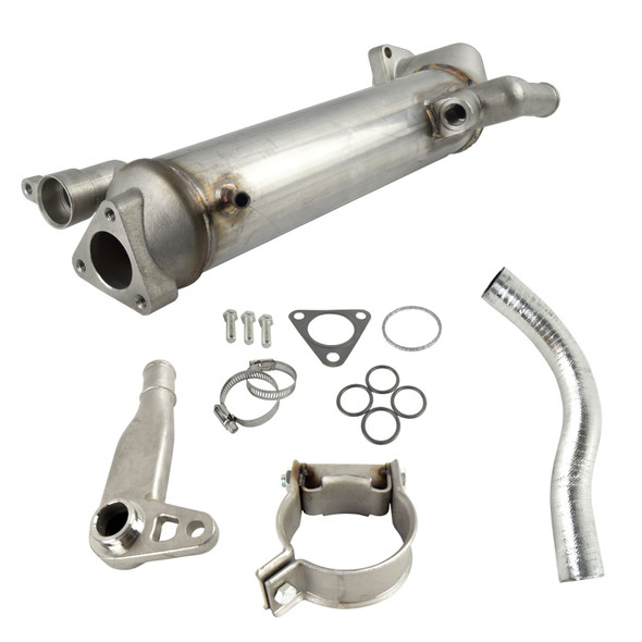 Grizzly | New 11.5in EGR Cooler | 2004-2009 Navistar MaxxForce DT/HT/9/10 | GA603N