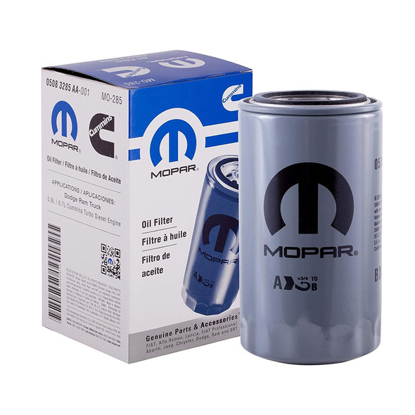 Mopar | Engine Oil Filter | 2010-2024 Dodge / Ram 6.7L Cummins | 05083285AA