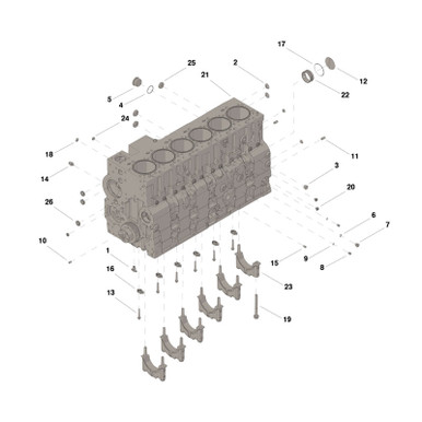 Cummins | Cylinder Block | 4955483