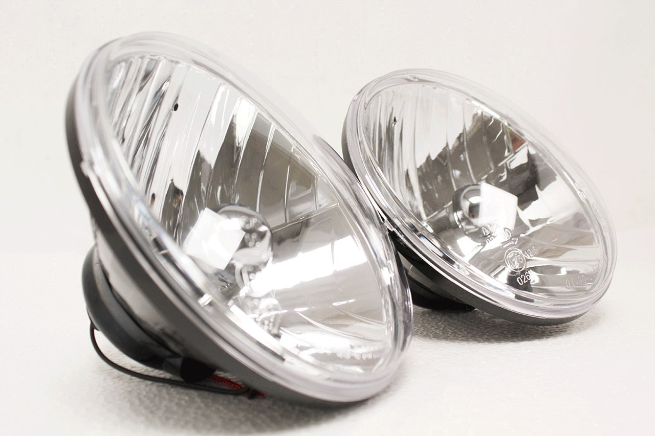 PRC7994C-LHD CRYSTAL HALOGEN HLAMPS PAIR W/O BULB