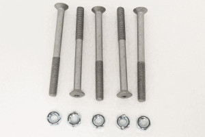 391043-HINGE SCREW AND NUT (METRIC)