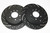 GA4473-BRAKE DISC REAR VENTED (PAIR)
