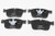 LR064687-BRAKE PADS  LESS SPRINGS