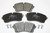 LR091308G-BRAKEPADS LESS SPRINGS