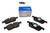 LR118006G-BRAKE PADS LESS SPRINGS
