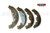 SFS000030F - BRAKE SHOE SET