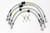 TF659GD-"TF GOODRIDGE BRAKE HOSE KIT - +2"" - EVOQ"