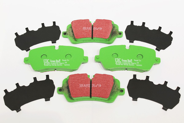 GA4840-BRAKE PAD REAR GREEN STUFF