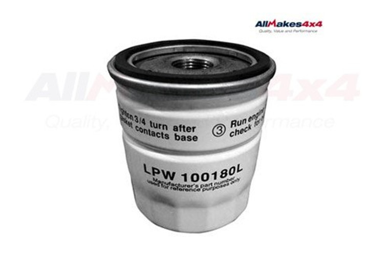 LPW100180L-FILTER - OIL - CARTRIDGE TYPE