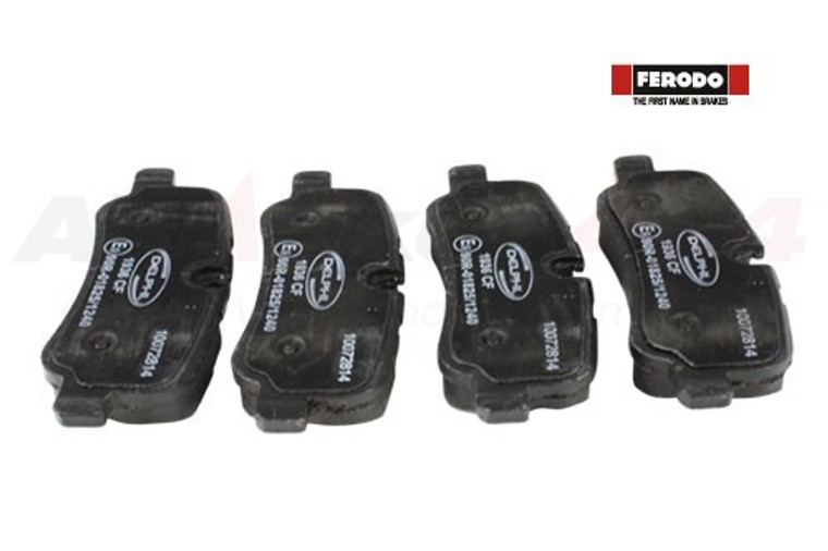 LR015519G-BRAKE PAD SET - REAR - LESS SPRINGS