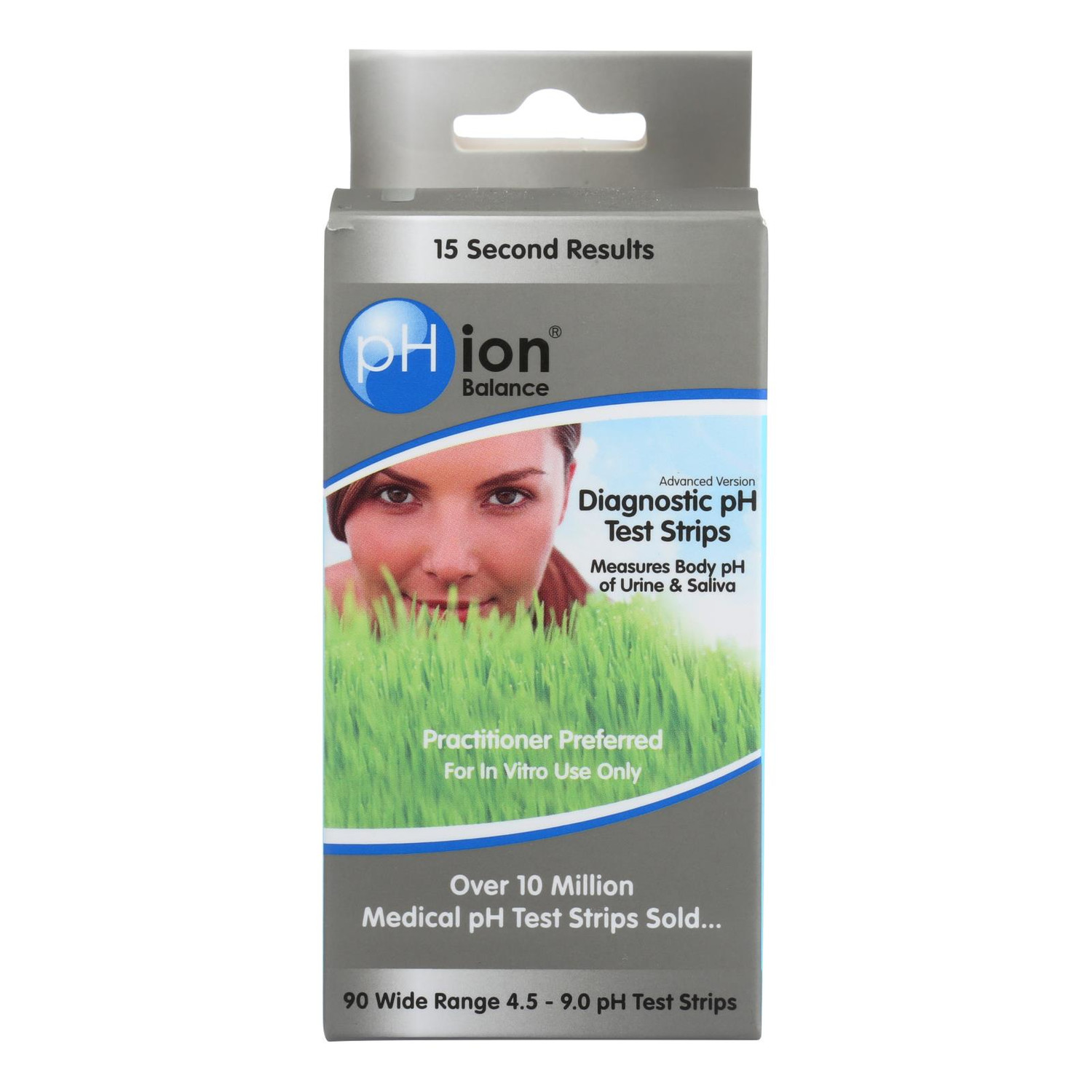 pHion Balance Diagnostic pH Test Strips 90 Pack Hey Pharma
