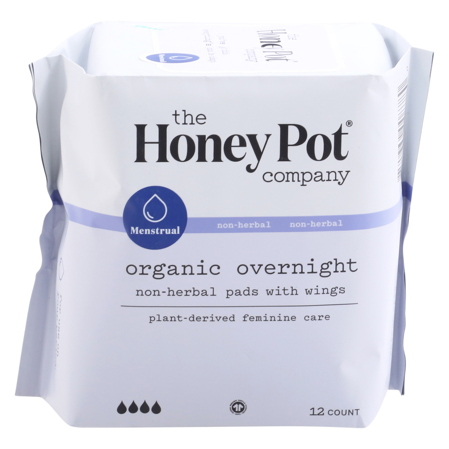 The Honey Pot - Pads Post-partum Herbal - 12 ct