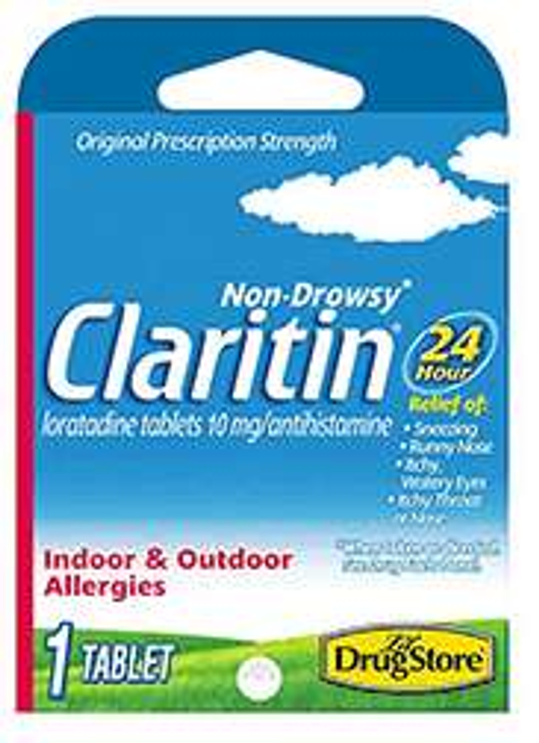 Claritin 24 hr Non Drowsy Allergy Relief 1 tablet Perfect for on the