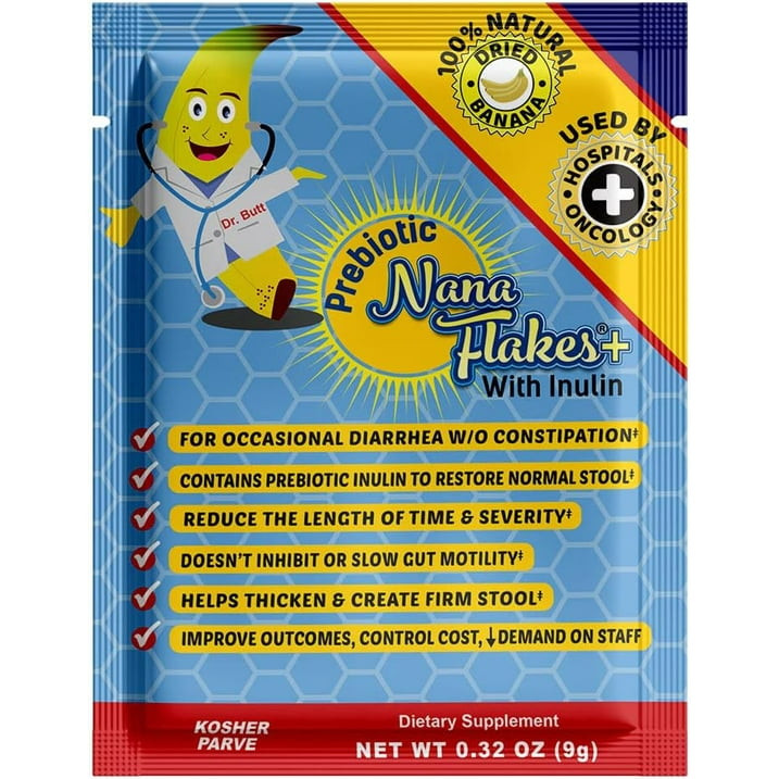 アイテック　nana PDS-X Powder Nana Flakes | 100% Natural Banana Powder | Prebiotic Fiber