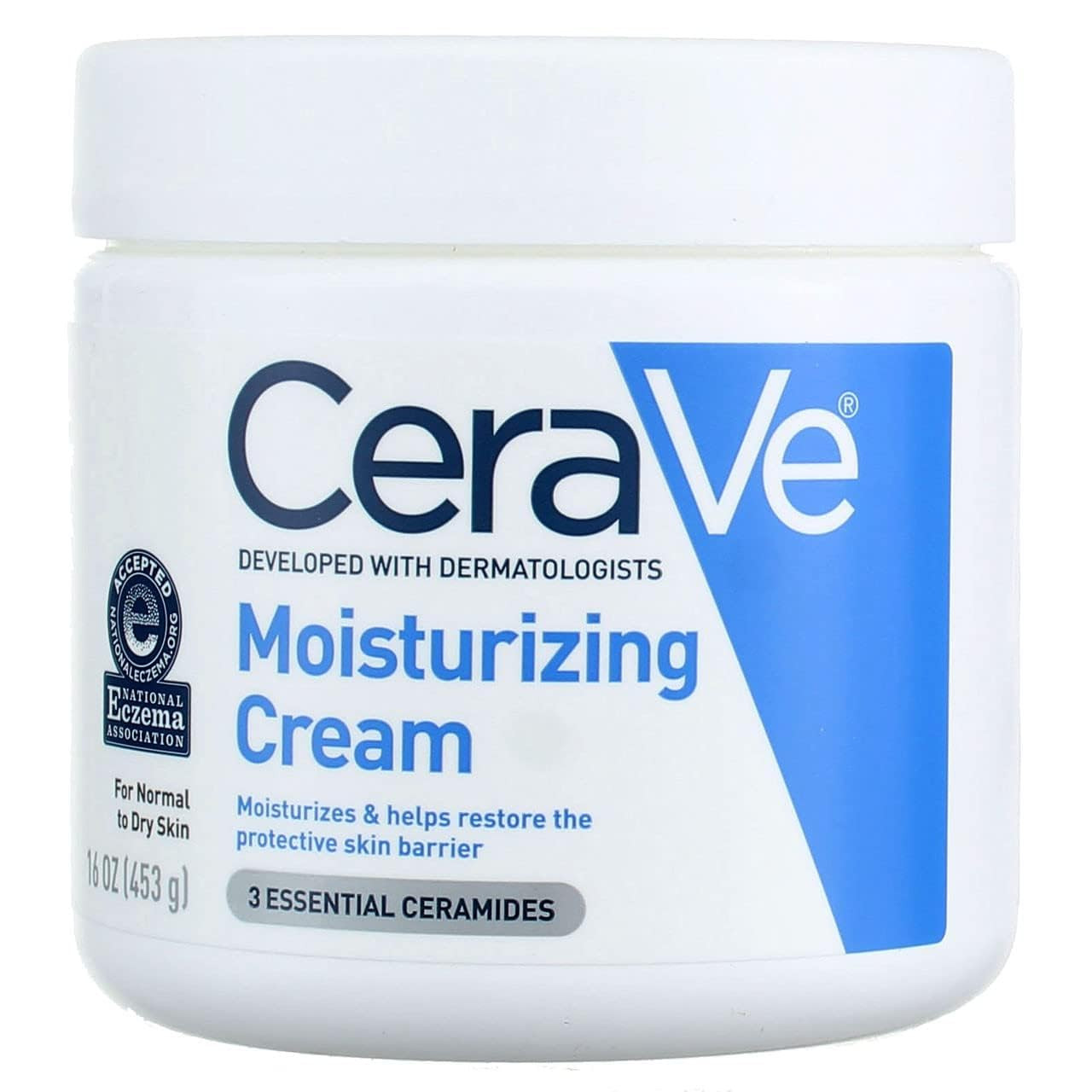 CeraVe Moisturizing Cream, 16 Ounce by CeraVe - Hey Pharma