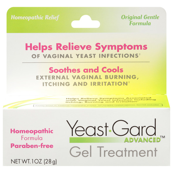 Yeast Gard - Advanced Homeopath Gel - 1 floz