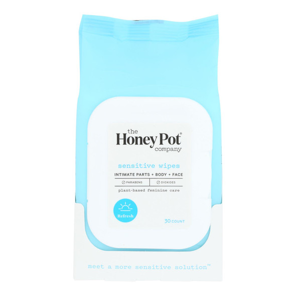 The Honey Pot - Sensitive Wipes - 30 count