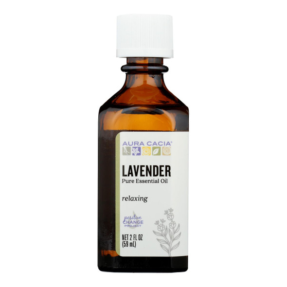 Aura Cacia - Pure Essential Oil Lavender - 2 fl oz