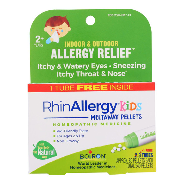 Boiron - Rhinallergy Kds Pellets - 3 CT