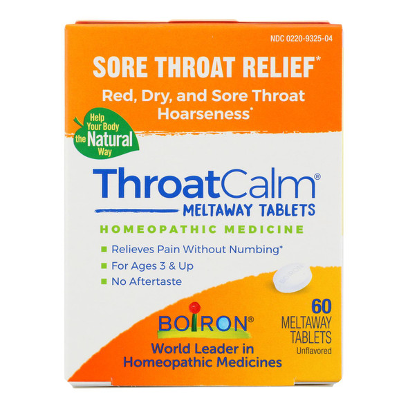 Boiron - Throatcalm - 60 TAB