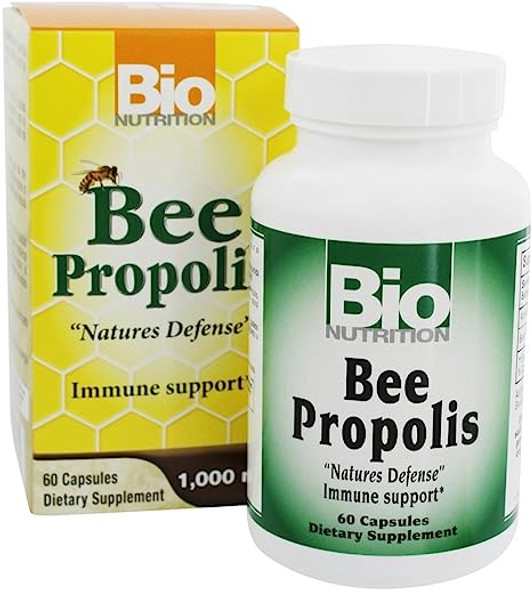 Bio Nutrition - Bee Propolis - 1 Each - 60 CAP