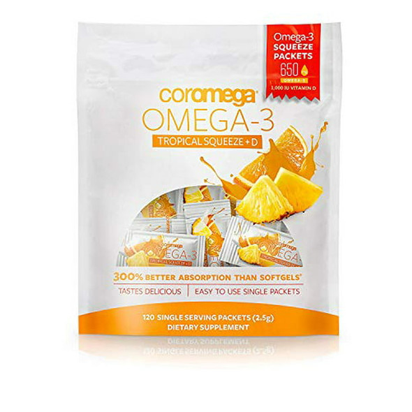 The Coromega Company - Omega 3 Squeeze Tropical Wmns - 1 Each - 120 CT