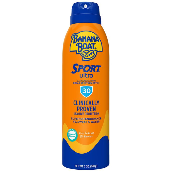 Banana Boat - Sport Ultra Clear Sunscreen Spray - SPF 30 - 8 Oz