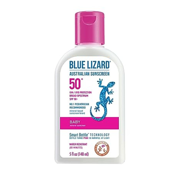 Blue Lizard - Baby Mineral Sunscreen Lotion - SPF 50 - 5 fl oz