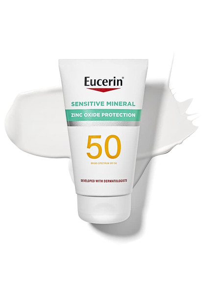 Eucerin - Sensitive Mineral Sunscreen Lotion - SPF 50 - 4 fl oz