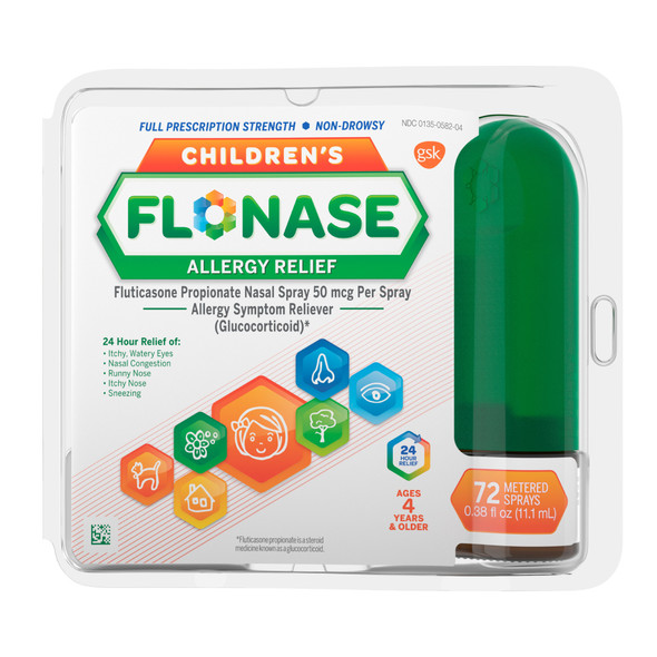 Flonase Children's Allergy Relief Nasal Spray, 0.38 oz