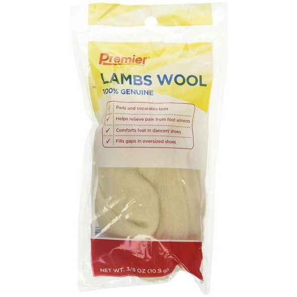 Premier Lambs Wool 100% Genuine - Pads and Seperates Toes - Foot Pain Relief