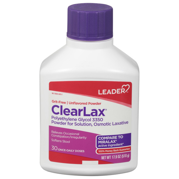 LDR CLEARLAX PW 17GM/DOSE 510GM 17.9OZ