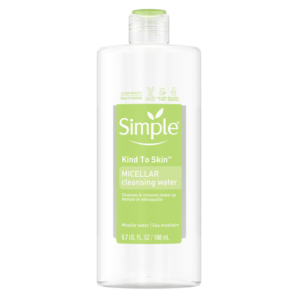 Simple Kind to Skin Cleansing Water Micellar, 6.7 oz